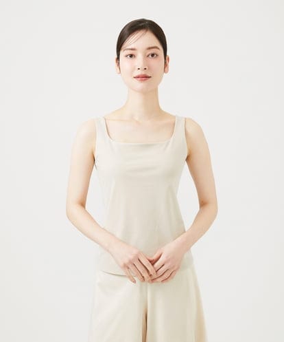 GBKGD70130 Sybilla スクエアネックタンクトップ