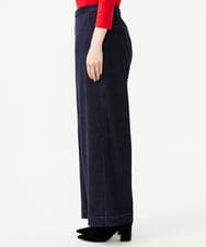 GBLAH35330 Sybilla(シビラ) モールデニムワイドパンツ ダークネイビー