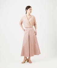 GBLEE32270 Sybilla(シビラ) フレアクロップドパンツ ピンク