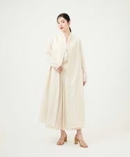 GBLEE32270 Sybilla(シビラ) フレアクロップドパンツ ライトベージュ