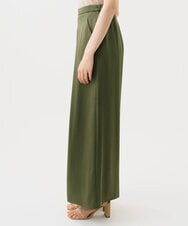 GBLGD40360 Sybilla(シビラ) サテンタックパンツ カーキ