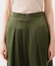 GBLGD40360 Sybilla(シビラ) サテンタックパンツ カーキ