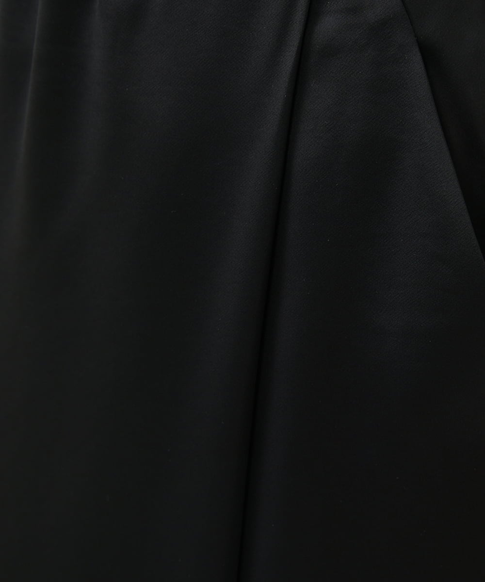 GBLGF06400 Sybilla(シビラ) サテンラップパンツ ブラック