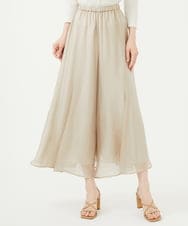 GBLHA70270 Sybilla(シビラ) シームフレアパンツ ベージュ