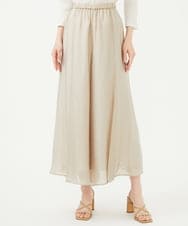 GBLHA70270 Sybilla(シビラ) シームフレアパンツ ベージュ