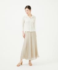 GBLHA70270 Sybilla(シビラ) シームフレアパンツ ベージュ