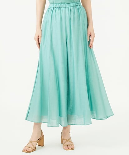 GBLJD42250 Sybilla シアークリンクルフレアパンツ