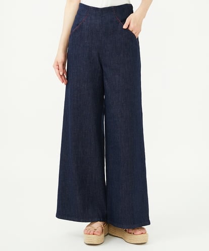 GBLJD45300 Sybilla ステッチデザインデニムパンツ