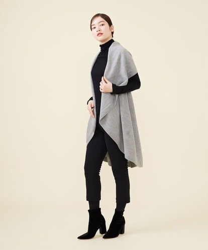 GBSCV52330 Sybilla ウールドレープニットジレ