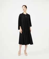 GDBAD02230 Sybilla(シビラ) ストールデザインボレロ ブラック