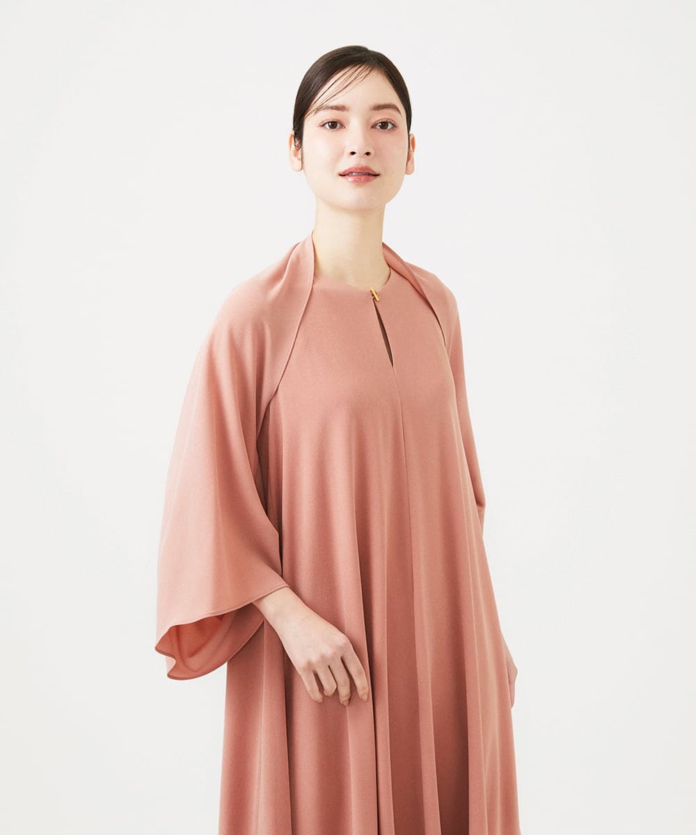 GDBGD02230 Sybilla(シビラ) ストールデザインボレロ ピンク