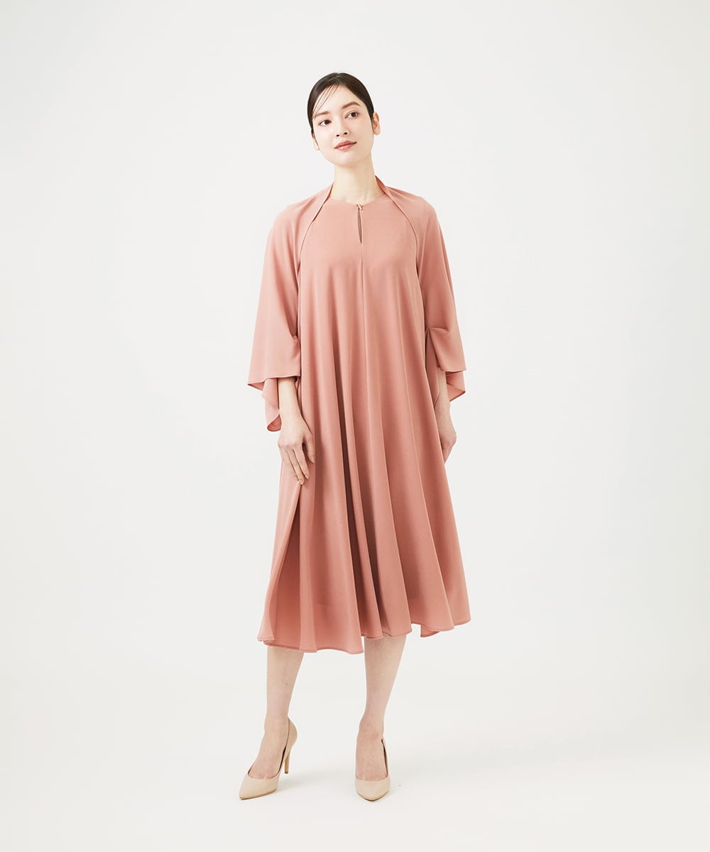 GDBGD02230 Sybilla(シビラ) ストールデザインボレロ ピンク