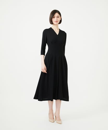 GDEAG22420 Sybilla タックデザインドレス