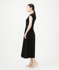 GDPAG90500 Sybilla(シビラ) ストレッチスクエアネックドレス ブラック