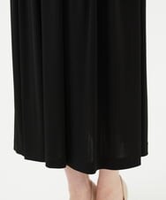 GDPAG90500 Sybilla(シビラ) ストレッチスクエアネックドレス ブラック