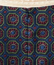 GJECD50350 Jocomomola(ホコモモラ) Escudos 幾何調総刺繍ワンピース［オケージョン/セレモニー］ ネイビー