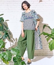 GJEHD01330 Jocomomola(ホコモモラ) Verano en La Mancha フラワープリントワンピース アイボリー