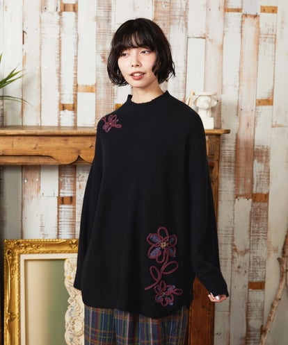 GJFAE35200  Peludo ハイネックニットプルオーバー