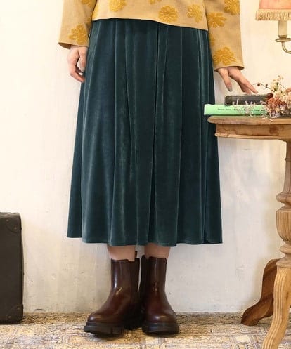 GJHAD31170  ベロアチュール イージースカート