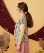 GJKJD30180 Jocomomola(ホコモモラ) 【接触冷感】Onditas ドットプリントカットソー アイボリー