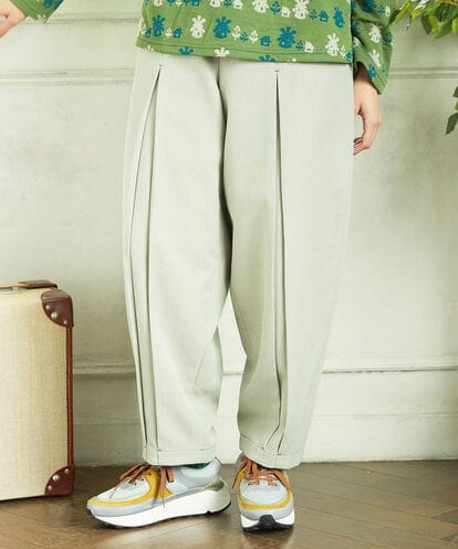 GJLDD36180  Pluma de flecha カーブシルエットパンツ