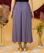 GJLJD33180 Jocomomola(ホコモモラ) Sacudida サテンワイドパンツ パープル