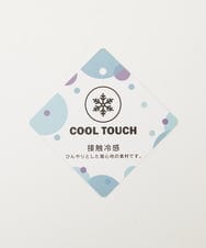 GJPJA30220 Jocomomola(ホコモモラ) 【接触冷感】Charco ドットカットソーワンピース ブラック