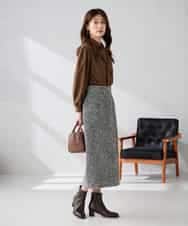 K2BKA10049 a.v.v(アー・ヴェ・ヴェ) 2WAYボウタイブラウス アイボリー