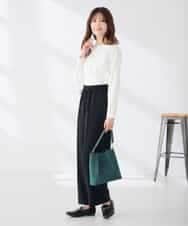 K2KAG15035 a.v.v(アー・ヴェ・ヴェ) アソート ロゴ プリント 長袖 Tシャツ ダークグレー