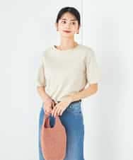 K2KGA50034 a.v.v(アー・ヴェ・ヴェ) 【接触冷感/UVカット】大人のリッチTシャツ オレンジ