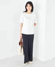 K2KGA50034 a.v.v(アー・ヴェ・ヴェ) 【接触冷感/UVカット】大人のリッチTシャツ オレンジ