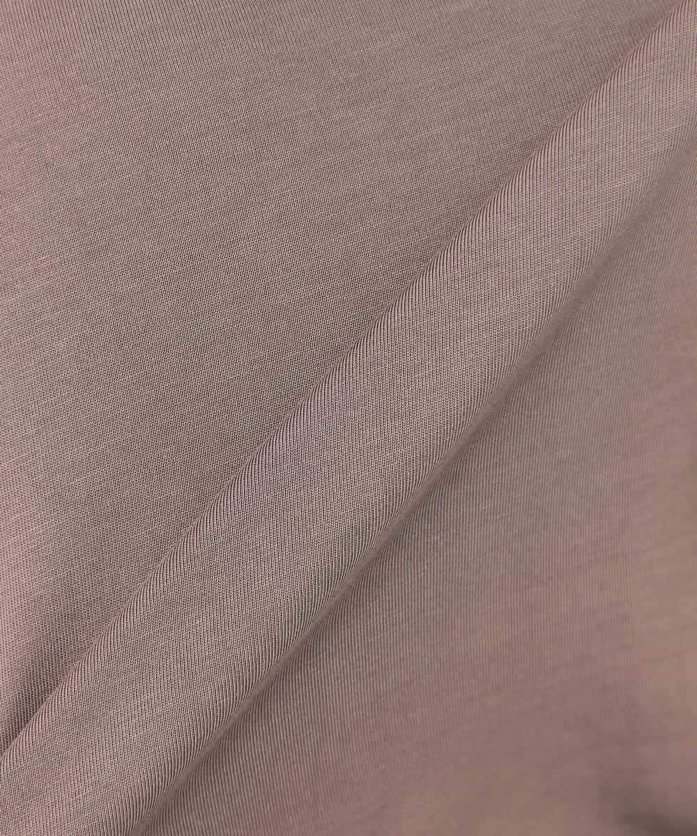 K2KHA66034 a.v.v(アー・ヴェ・ヴェ) 【接触冷感/速乾/UVカット】ギャザーネックフレンチスリーブカットソー モカ