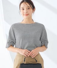 K2KID49039 a.v.v(アー・ヴェ・ヴェ) タックスリーブトップス アイボリー