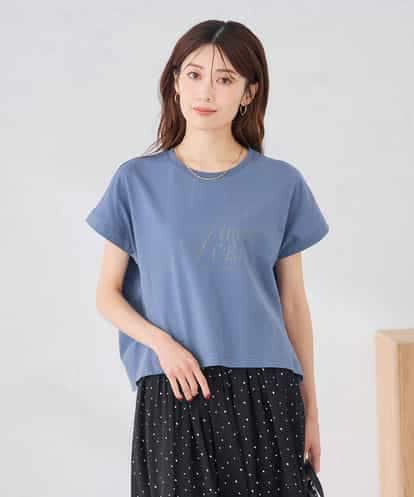 K2KID77035  【UVカット/接触冷感】フォルムロゴＴシャツ