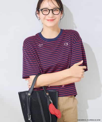 K2KID79049 a.v.v HELLO KITTY クロップドTシャツ