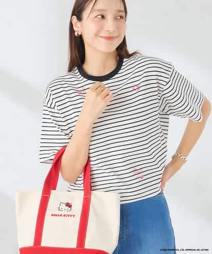 K2KID79049 a.v.v HELLO KITTY クロップドTシャツ