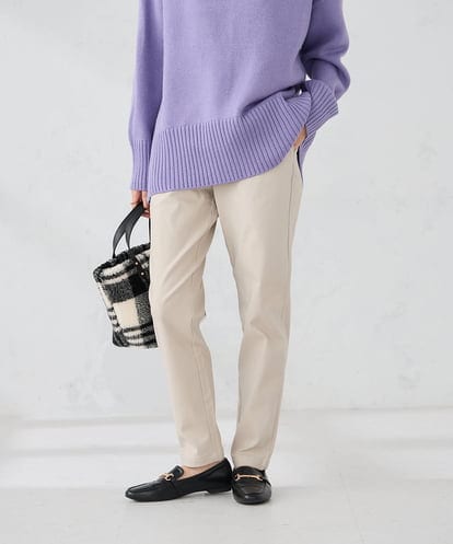K2LAD11049 a.v.v 裏起毛ハイパーストレッチスリムパンツ