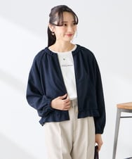 K3KGD28029 a.v.v Elmi(アー・ヴェ・ヴェ) 【低身長サイズ/UVカット/接触冷感】コンパクトロゴTシャツ グレージュ