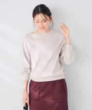 K6FAG17039 a.v.v(アー・ヴェ・ヴェ) 【WEB限定】ボートネック パフスリーブ ニット【洗える/麗しニット】 ブラック