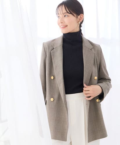K6JJD02119 a.v.v 【WEB限定】Wブレスト ジャケット