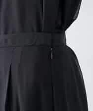 KBEGF13149 a.v.v(アー・ヴェ・ヴェ) 【結婚式/お呼ばれに】レースドッキングブラウス・パンツセットアップ ブルー