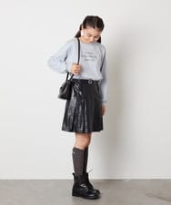 KG5AD02044 a.v.v KIDS(アー・ヴェ・ヴェ) [KIDS]キルティングリボンショルダー アイボリー