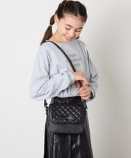 KG5AD02044 a.v.v KIDS(アー・ヴェ・ヴェ) [KIDS]キルティングリボンショルダー アイボリー