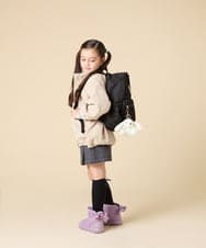 KG5AD03059 a.v.v KIDS(アー・ヴェ・ヴェ) [KIDS]【最大45L／大容量／お手入れらくちん】ナイロンリュック ブラック