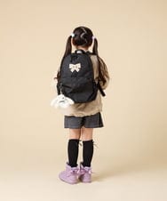 KG5AD03059 a.v.v KIDS(アー・ヴェ・ヴェ) [KIDS]【最大45L／大容量／お手入れらくちん】ナイロンリュック ブラック