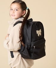 KG5AD03059 a.v.v KIDS(アー・ヴェ・ヴェ) [KIDS]【最大45L／大容量／お手入れらくちん】ナイロンリュック ブラック