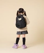 KG5AD03059 a.v.v KIDS(アー・ヴェ・ヴェ) [KIDS]【最大45L／大容量／お手入れらくちん】ナイロンリュック ブラック