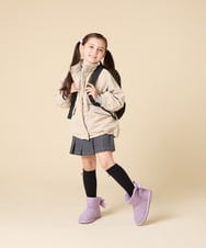 KG5AD03059 a.v.v KIDS(アー・ヴェ・ヴェ) [KIDS]【最大45L／大容量／お手入れらくちん】ナイロンリュック ブラック