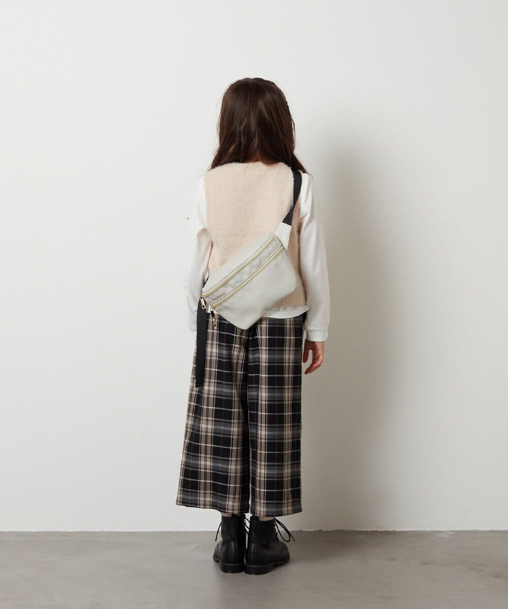 KG5AV14039 a.v.v KIDS(アー・ヴェ・ヴェ) [KIDS]フェイクレザーボディーバッグ ブラック