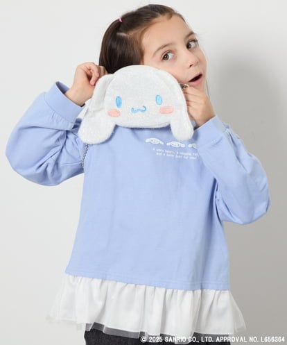 KG5EA01044  [KIDS]【ポチャッコ＆シナモロール】ミニショルダーバッグ